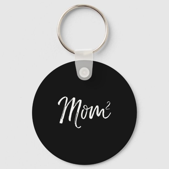 Cute Mom Shirts Mother's Day Design Studio Women's Keychain (Front)