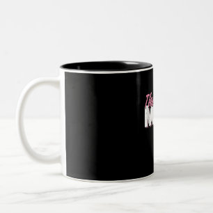 Cute Mom Theatre Mom - Acting Gift Two-Tone Coffee Mug
