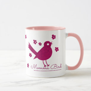 Cute Momma Bird Mug