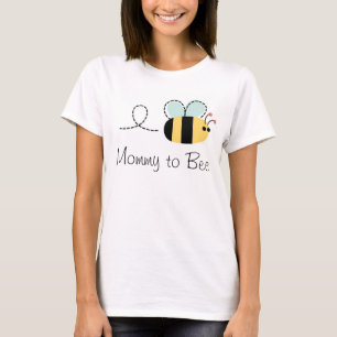 Cute mommy to bee maternity bumble bee tee