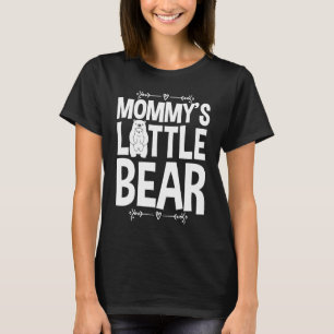Cute Mommy's Little Bear Love Hug Hugging Bear Cub T-Shirt
