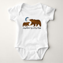 Cute Mommy's Little Cub Baby Bodysuit