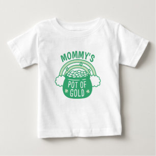 Cute Mommy's Pot Of Gold Baby T-Shirt