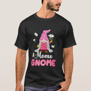 Cute Momo Gnome Flower Gifts For Mother's Day Mom  T-Shirt