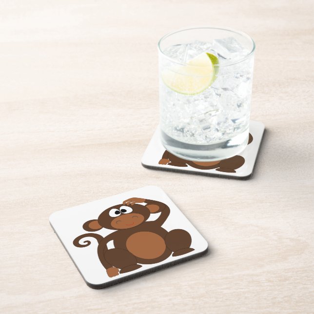 Cute Monkey Coaster (Right Side)