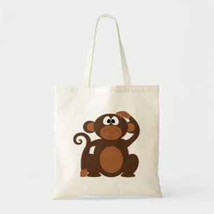 Cute Monkey Tote Bag