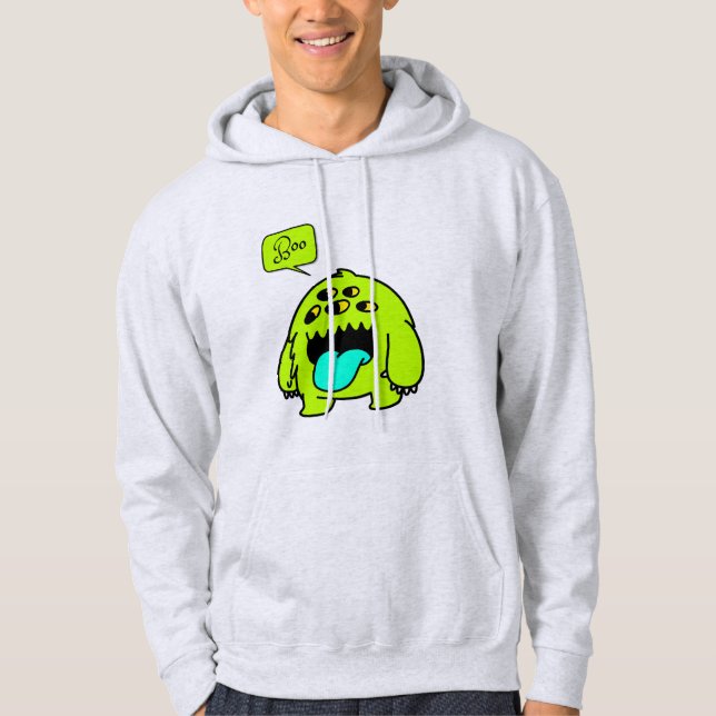 cute monster boo hoodie (Front)