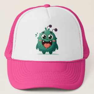 Cute Monster Cartoon Illustration-23201 Trucker Hat