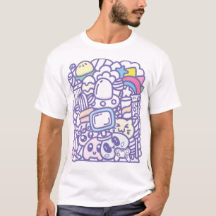 Cute monster group T-Shirt