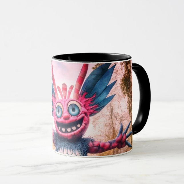 Cute Monster Mug (Front Right)