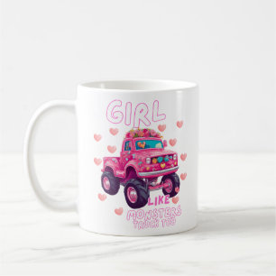 Cute Monster Truck Girls Like Monsters Too Coffee Mug
