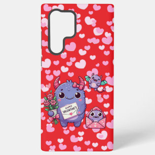 Cute monster Valentine's Day  Samsung Galaxy Case