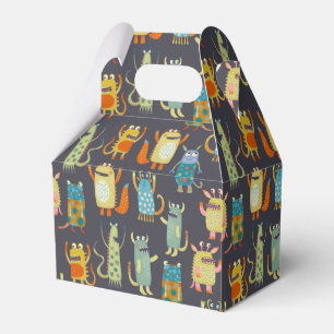 Cute Monsters Favor Box
