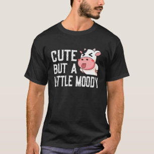 Cute Moody Cow Farm Cow Men Women Girl Boy Kid T-Shirt
