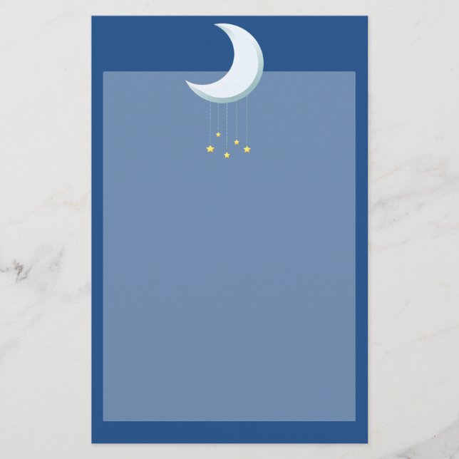 Cute moon Stationary Stationery (Front)