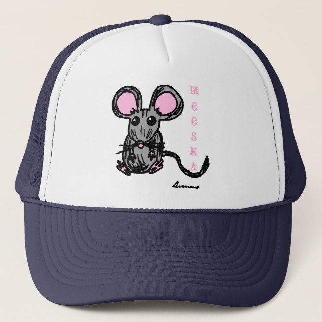 Cute Mooska Mouse Hat (Front)