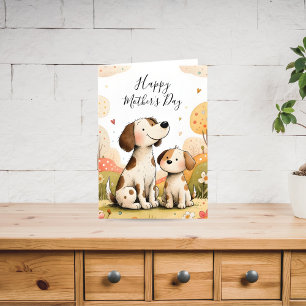 Cute Mother’s Day Dog Card