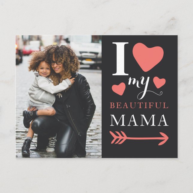 Cute Mother's Day Postcard (Front)