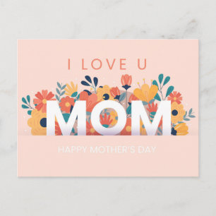 Cute Mother's Day Postcard