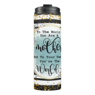Cute Mother's Day Sublimation Thermal Tumbler