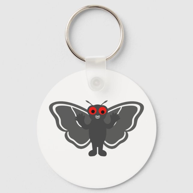 Cute Mothman Keychain (Front)