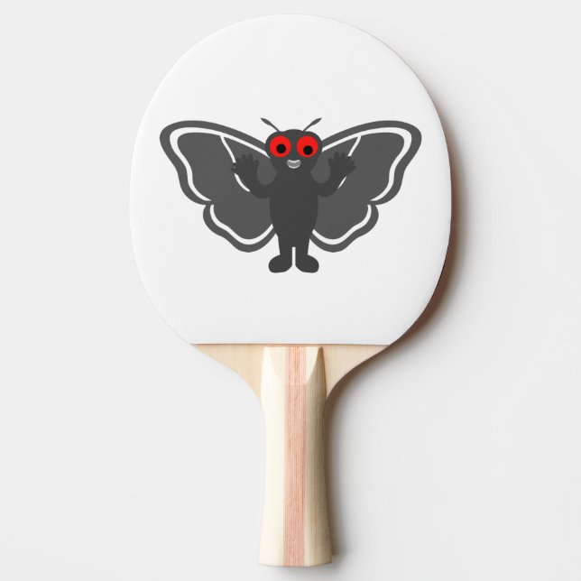 Cute Mothman Ping Pong Paddle (Front)