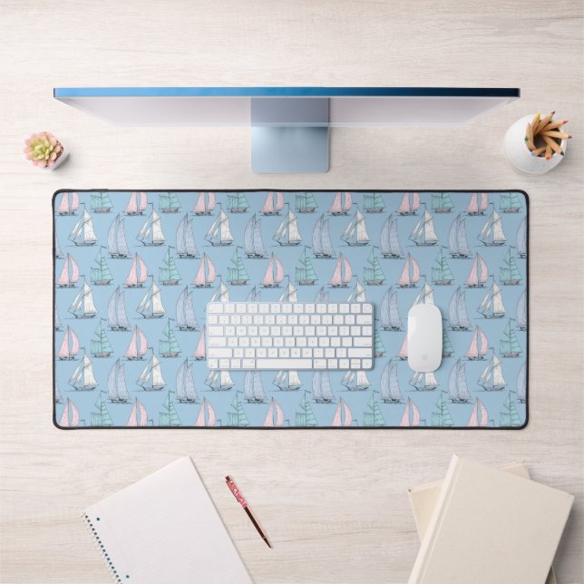 Cute Motif de voilier (Bureau 1)