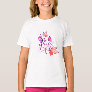 Cute & Motivational "Beyoutiful" Kids T-Shirt