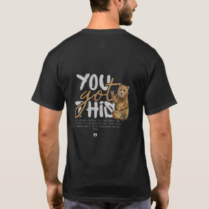 Cute Motivational Slogan Shirt Design