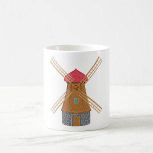 Cute moulin à vin café Mug