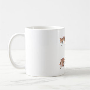 Cute mountain lion Delight � Cute Animal Art Coffee Mug