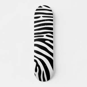 Cute Mountain Zebra Animal Print Pattern Skateboard