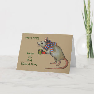 Cute Mouse Art : Carte Anniversaire Pour Époux