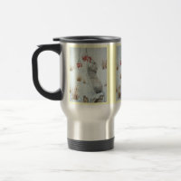 Cute mouse eating berries wildlife snow scene