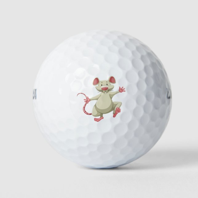 Cute mouse golf balls (Front)