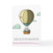 Cute Mouse in Hot Balloon Good Luck Farewell Card