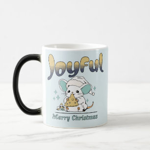 Cute Mouse Merry Christmas Magic Mug