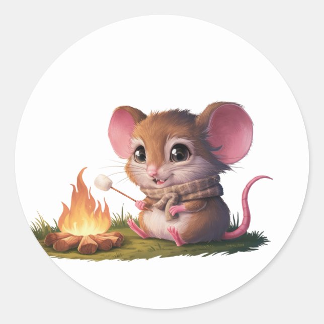 Cute Mouse Stickers (Front)