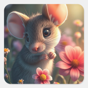 Cute Mouse Stickers