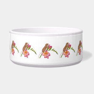 Cute Mouse Watercolor Floral Design
