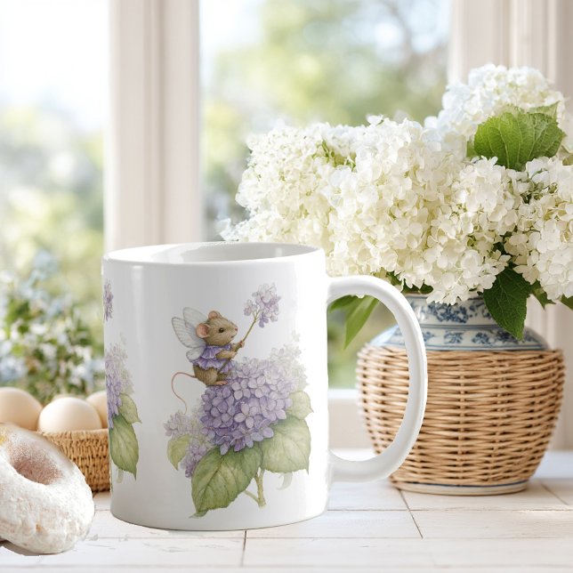 cute mouse with butterfly wings coffee mug (Creator Uploaded)