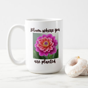 Cute Mug Design Flower