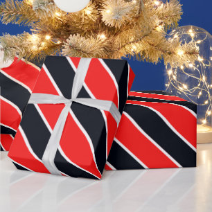 Cute Multi Colour Stripes Pattern Wrapping Paper