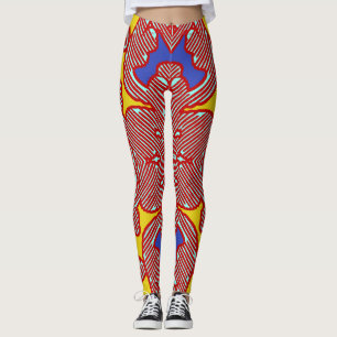 Cute multicolor trendy "Ratti_Creative_Arts"  Legg Leggings