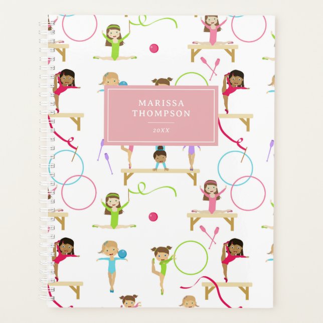 Cute Multicolore Gymnastique Enfants fille annuel (Devant)