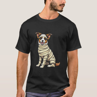 Cute Mummy Australian Shepherd Funny Dog Lover Hal T-Shirt