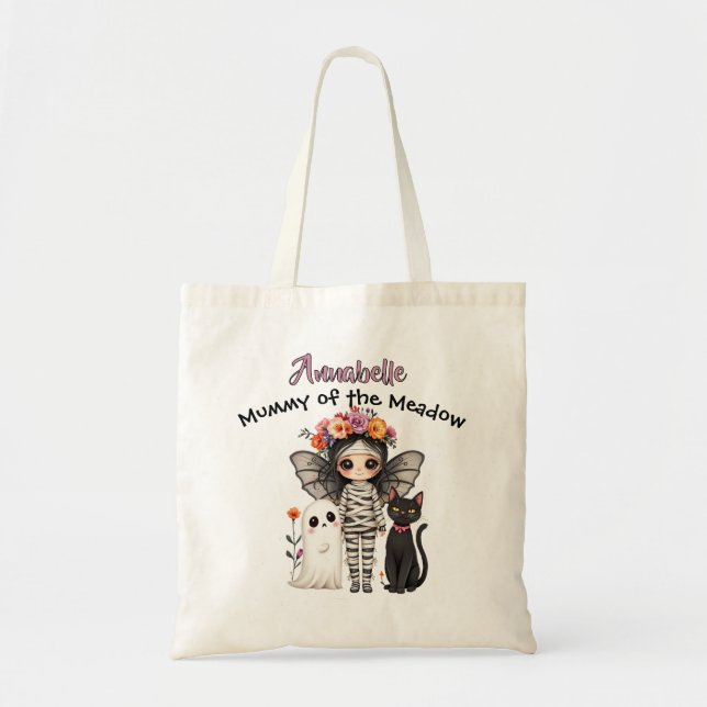 Cute Mummy Fairy Tote Bag (Front)