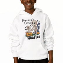 Cute Mummy’s Little Monster Funny Halloween Party