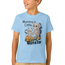 Cute Mummy’s Little Monster Funny Halloween Party