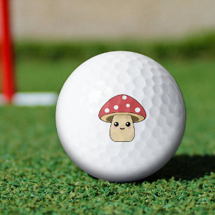 Cute Mushroom Golf Balls